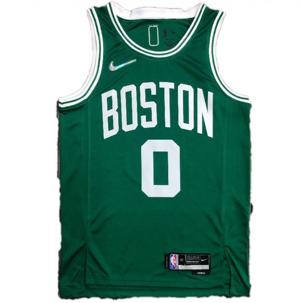 Men's Boston Celtics Jayson Tatum #0 Green 2021/22 Diamond Swingman Jersey - Icon Edition-Pro Kit Vault | Brand New 26/27 Sports Jerseys